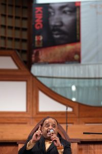 Journalist Roland Martin speaks during a town hall meeting sponsored by Georgia Charter Schools Association and GeorgiaCAN at Ebenezer Baptist Church on Friday, Jan. 13, 2017, in Atlanta. (Branden Camp/AP Images for Georgia Charter Schools Association)